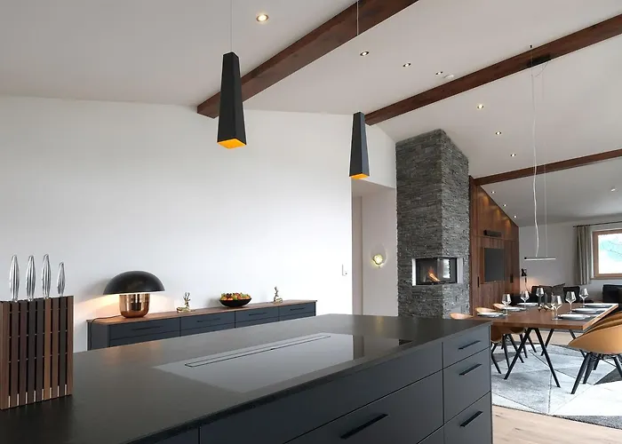 公寓 Alpin Penthouse Hollersbach 胡勒斯巴赫平